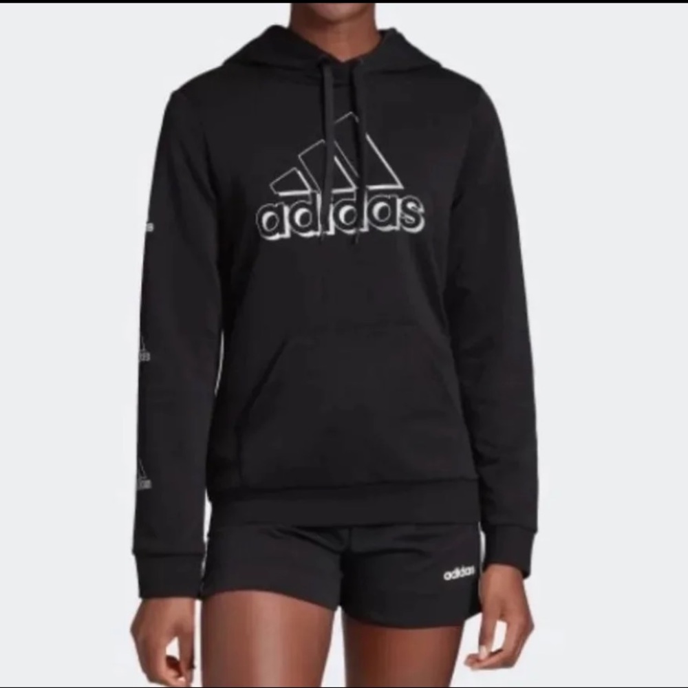 Adidas pullover sweater hoodie Large